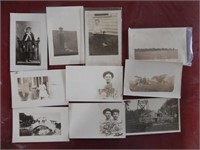Vintage Real Picture Post Cards (RPPC), 10ea.