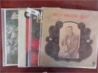4 Signed Albums, 3-Cal Smith, 1-Billy Walker