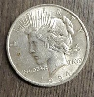 1924-P Peace Dollar