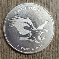 One Ounce Silver Round: Liberty/Freedom #2