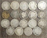 (19) U.S. Barber Dimes