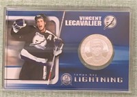 2004 Vincent Lecavalier #4 Collectible Silver Coin