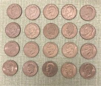 (20) Eisenhower Dollars 1971-78 #2