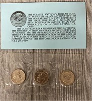 1980 Susan B Anthony Coin Set