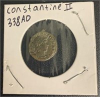 Constantine II Roman Coin 338 AD