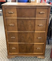 Wooden 4-Drawer Dresser