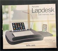 Sofia+sam Portable Lapdesk with Memory Foam