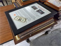 10 large picture frames military related