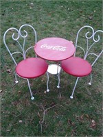 Custom Coca-Cola Bistro Set