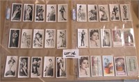 30 PINUP GIRLS 30'S BRITISH TOBACCO CARDS