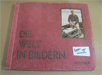 1930'S GERMAN CIG. ALBUM W/JACK DEMPSEY SPORT HIST