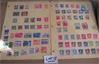 CHINESE STAMP COLLECTION VINT. ASIAN POSTAL