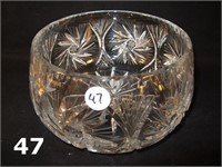 Crystal Pinwheel Bowl