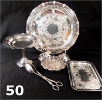 7 Piece of Silver Plate