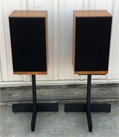 JPW Speakers with stands