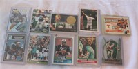 Lot of 10 football sports cards