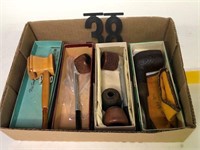 4 Pipes in boxes & case