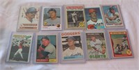 Lot of 10 vintage baseball cards