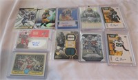 Lot of 10 sports cards