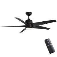 54" Ceiling Fan with Light and Remote Control