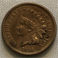 1861 Indian Head Cent