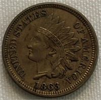 1863 Indian Head Cent