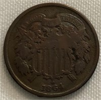 1864 Two-Cent Piece