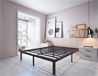 Homdock 14 Inches Metal Platform Bed Frame