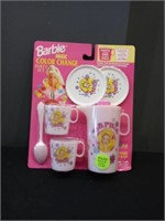Barbie tea set