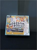 The boredom box games and puzzles