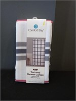 Comfort bay shower curtain