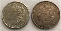 1878-CC & 1878-P Morgan Dollars