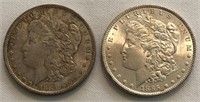 1884-O & 1885-P Morgan Dollars