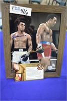 Muhamad Ali Signed Photo Framed 8x10 Display with