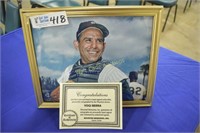Yogi Berra Signed Photo Framed 8x10 Display with