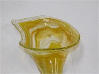 Blown Glass Candy Dish and Display - Lot of 2 -