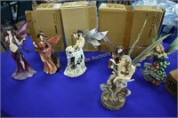 Fairies with Metal Detachable Wings Magnetic lot
