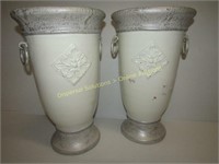 Pair of Pottery Vessels
