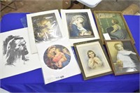 Framed Art and Wall Art lot  Inventory 1291-