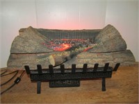 Fireplace Log Heater & Light- Awesome!