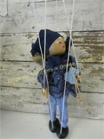 Knitting Gal Marionette