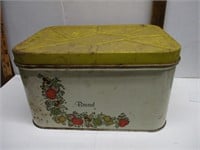 Early Tin Bread Box