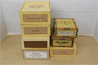 SELECTION OF CIGAR BOXES