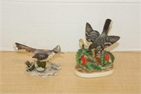 SELECTION OF BIRD FIGURINES