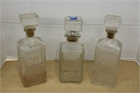 SELECTION OF SCOTCH DECANTERS AND MORE