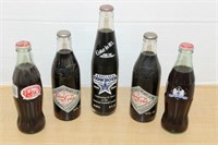 SELECTION OF COCA COLA BOTTLES