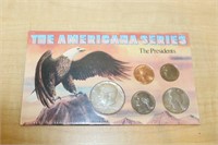THE AMERICANA SERIES "THE PRESIDENTS" COIN SET