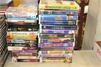 SELECTION OF VHS AND DVD MOVIES