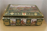 1998 E. OTTO SCHMIDT TIN CHEST FROM GERMANY