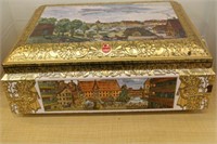 1994 E. OTTO SCHMIDT TIN CHEST FROM GERMANY